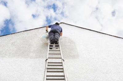 Peinture extérieure à Berthegon — façades et ravalement